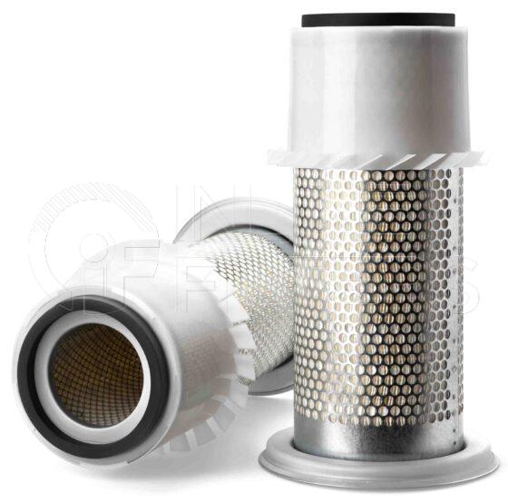 Fleetguard AF4748K. Air Filter Product – Brand Specific Fleetguard – Cartridge Product Fleetguard filter product Outer air filter. For inner use AF4103. Main Cross Reference is Poclain TI950555. Flame Retardant Media: No. Flow Direction: Outside In. Fleetguard Part Type: AF_PRIM. Comments: Wing Nut Included