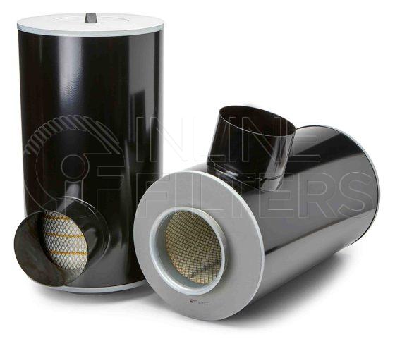 Fleetguard AH1184. Air Filter Product – Brand Specific Fleetguard – Panel Product Fleetguard filter product Air Intake System. Main Cross Reference is Camfil Farr Pamic 788971. Fleetguard Part Type: AH_DISP. Comments: Disposable Housing Unit