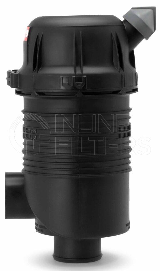 Fleetguard AH19482. Air Filter Product – Brand Specific Fleetguard – Housing Product Fleetguard filter product Air Intake System. Filter Housing for AF26166. For Service Part use 3946460S. Fleetguard Part Type: AH. Comments: OptiAir 500 Series with Twist Lock, Straight Outlet, Primary and Safety