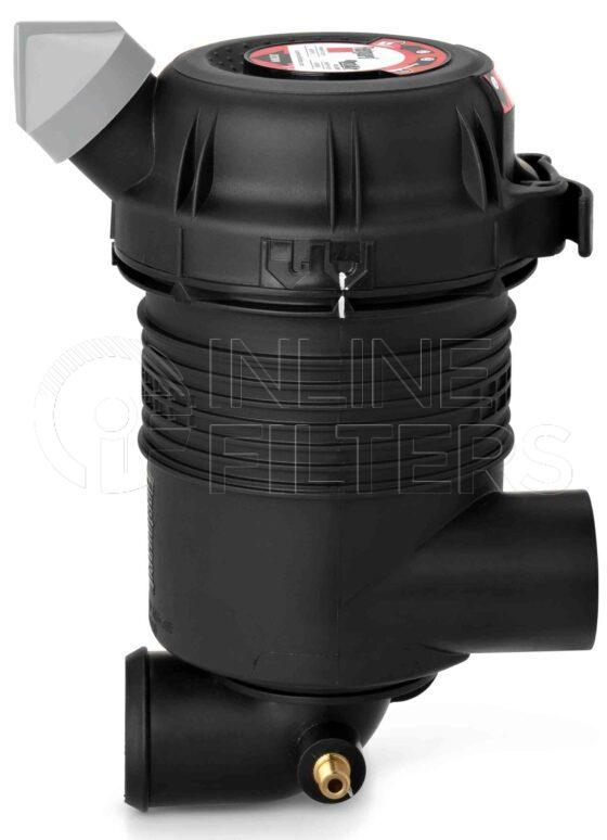 Fleetguard AH19484. Air Filter Product – Brand Specific Fleetguard – Housing Product Fleetguard filter product Air Intake System. Filter Housing for AF26116. For Service Part use 3946459S. Fleetguard Part Type: AH. Comments: OptiAir 400 Series with Twist Lock, 90 Degree Elbow, Primary and Safety