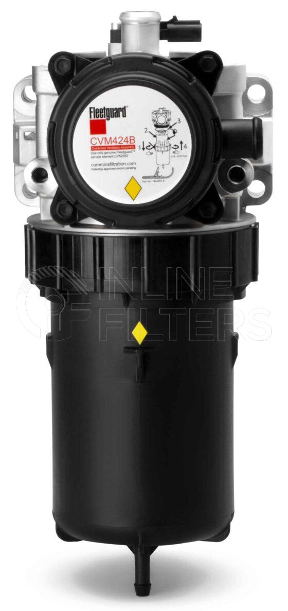 Fleetguard CV52016. Air Filter Product – Brand Specific Fleetguard – Breathers Crankcase Product Fleetguard filter product Air Breather. Crankcase Ventilation. Fleetguard Part Type: CV. Comments: Model CVM424B. Maximum blow-by flow rate = 424 L/Min 4 Bolt Integral Mounting Interface with By-pass valve. Delta P at Rated Flow 1.25 kPa (5H2O) Blow By Outlet Port at 3 OClock […]