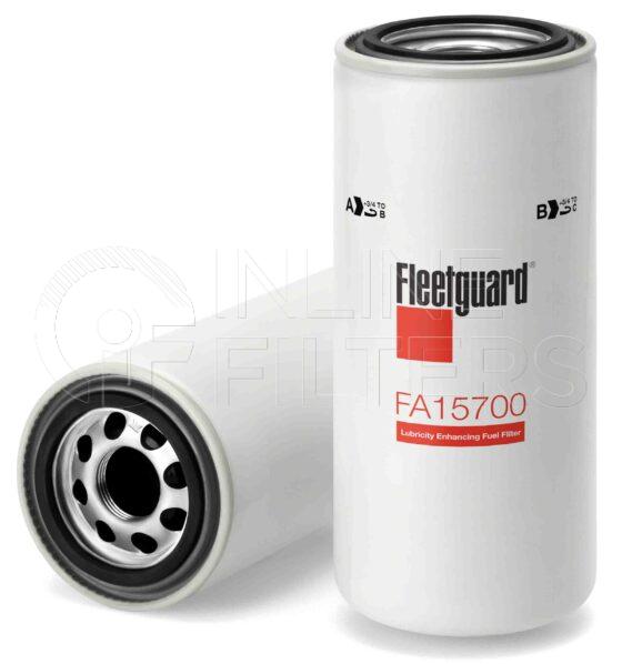 Fleetguard FA15700FG. Fuel Filter. Fleetguard Part Type: FF_ASMBL.
