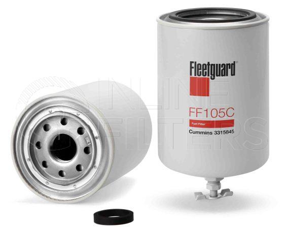 Fleetguard FF105C. Fuel Filter Product – Brand Specific Fleetguard – Spin On Product Fleetguard filter product Fuel Filter. Main Cross Reference is Cummins 202893. Efficiency TWA by SAE J 1858: 96 % (96 %). Efficiency TWA by SAE J 1985: 96 % (96 %). Micron Rating by SAE J 1858: 20 micron (20 micron). Micron Rating by […]