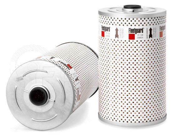 Fleetguard FF108. Fuel Filter Product – Brand Specific Fleetguard – Spin On Product Fleetguard filter product Fuel Filter. For Service Part use 151884S. Main Cross Reference is Cummins 139097. Efficiency TWA by SAE J 1858: 97 % (97 %). Micron Rating by SAE J 1858: 20 micron (20 micron). Fleetguard Part Type: FF_CART
