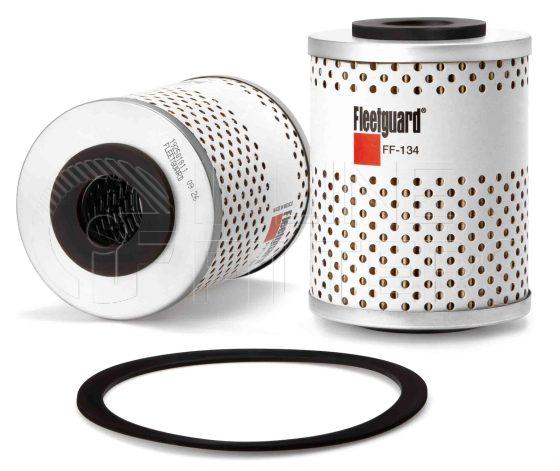 Fleetguard FF134. FILTER-Fuel(Brand Specific) Product – Brand Specific Fleetguard – Cartridge Product Fuel filter product Main Cross Reference is Case IHC 304101R91. Efficiency TWA by SAE J 1858: 97 % (97 %). Micron Rating by SAE J 1858: 20 micron (20 micron). Fleetguard Part Type: FF_CART
