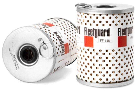 Fleetguard FF148. Fuel Filter Product – Brand Specific Fleetguard – Spin On Product Fleetguard filter product Fuel Filter. Main Cross Reference is Allis Chalmers 40487894. Efficiency TWA by SAE J 1858: 97 % (97 %). Micron Rating by SAE J 1858: 20 micron (20 micron). Fleetguard Part Type: FF_CART