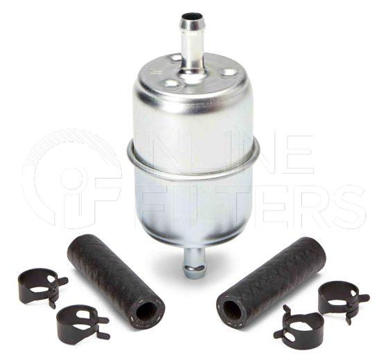 Fleetguard FF149. Fuel Filter Product – Brand Specific Fleetguard – In Line Product Fleetguard filter product Fuel Filter. Micron Rating by SAE J 1985: 11 micron (11 micron). Fleetguard Part Type: FF_INLIN. Comments: In Line Fuel