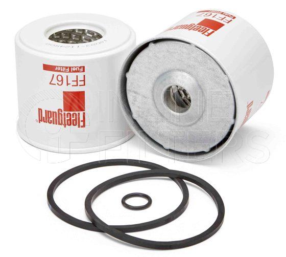 Fleetguard FF167. Fuel Filter Product – Brand Specific Fleetguard – Can Type Product Fleetguard filter product Fuel Filter. Main Cross Reference is Delphi Lucas CAV 7111296. Flow Direction: Outside In. Fleetguard Part Type: FF_CART. Comments: Pleated Paper Version