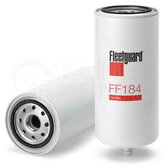 Fleetguard FF184. Fuel Filter Product – Brand Specific Fleetguard – Spin On Product Fleetguard filter product Fuel Filter. Main Cross Reference is Thermoking 113854. Efficiency TWA by SAE J 1858: 85 % (85 %). Micron Rating by SAE J 1858: 20 micron (20 micron). Fleetguard Part Type: FF_CART