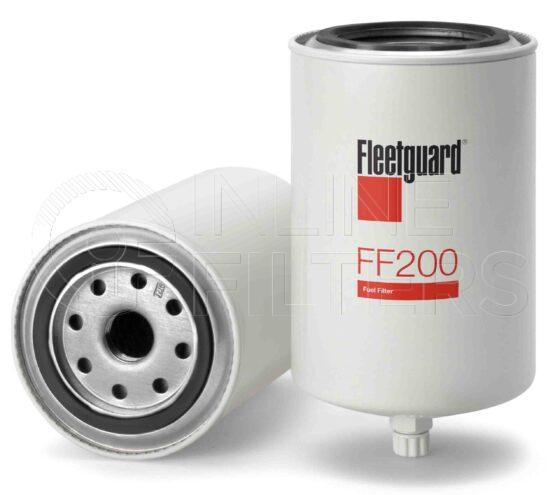 Fleetguard FF200. Fuel Filter Product – Brand Specific Fleetguard – Spin On Product Fleetguard filter product Fuel Filter. Main Cross Reference is Case IHC A58712. Efficiency TWA by SAE J 1858: 97 % (97 %). Efficiency TWA by SAE J 1985: 97 % (97 %). Micron Rating by SAE J 1858: 20 micron (20 micron). Micron Rating […]
