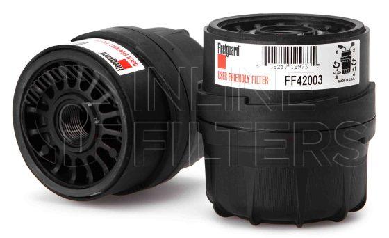 Fleetguard FF42003. Fuel Filter Product – Brand Specific Fleetguard – Spin On Product Fleetguard filter product Fuel Filter. For Non User Friendly version use FF5226. Main Cross Reference is Kubota 1522143080. Efficiency TWA by SAE J 1985: 96 % (96 %). Micron Rating by SAE J 1985: 20 micron (20 micron). Fleetguard Part Type: FF_MACH. Comments: Product […]