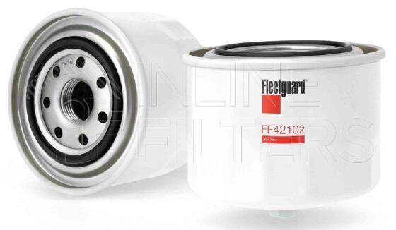 Fleetguard FF42102. Fuel Filter Product – Brand Specific Fleetguard – Spin On Product Fleetguard filter product
