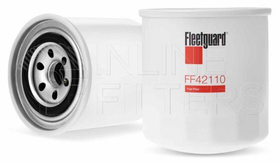 Fleetguard FF42110. Fuel Filter Product – Brand Specific Fleetguard – Spin On Product Fleetguard filter product