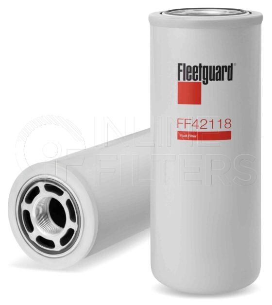Fleetguard FF42118. Fuel Filter Product – Brand Specific Fleetguard – Spin On Product Fleetguard filter product