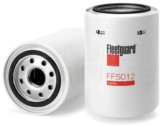 Fleetguard FF5012. Fuel Filter Product – Brand Specific Fleetguard – Spin On Product Fleetguard filter product Fuel Filter. Efficiency TWA by SAE J 1858: 97 % (97 %). Efficiency TWA by SAE J 1985: 97 % (97 %). Micron Rating by SAE J 1858: 20 micron (20 micron). Micron Rating by SAE J 1985: 20 micron (20 […]