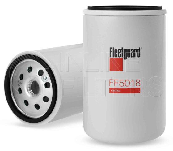 Fleetguard FF5018. Fuel Filter Product – Brand Specific Fleetguard – Spin On Product Fleetguard filter product Fuel Filter. For Stratapore version use FF5461. For Upgrade use FS1221. Main Cross Reference is Deutz AG Fahr KHD Q1H4117. Efficiency TWA by SAE J 1858: 98 % (98 %). Micron Rating by SAE J 1858: 18 micron (18 micron). Fleetguard […]