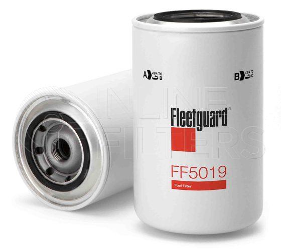 Fleetguard FF5019. Fuel Filter Product – Brand Specific Fleetguard – Spin On Product Fleetguard filter product Fuel Filter. Main Cross Reference is Case IHC 672603C2. Efficiency TWA by SAE J 1858: 99 % (99 %). Efficiency TWA by SAE J 1985: 99 % (99 %). Micron Rating by SAE J 1858: 20 micron (20 micron). Micron Rating […]