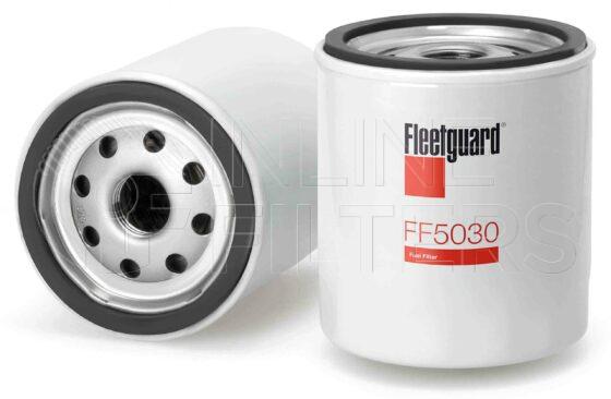Fleetguard FF5030. Fuel Filter Product – Brand Specific Fleetguard – Spin On Product Fleetguard filter product Fuel Filter. Main Cross Reference is Ingersoll Rand 85448454. Efficiency TWA by SAE J 1858: 99 % (99 %). Micron Rating by SAE J 1858: 20 micron (20 micron). Fleetguard Part Type: FF_SPIN. Comments: Product is not available in all regions […]