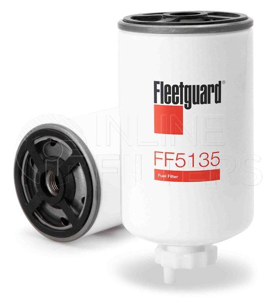 Fleetguard FF5135. Fuel Filter Product – Brand Specific Fleetguard – Spin On Product Spin-on fuel filter Stratapore version FFG-FS19599 Fuel Filter. Main Cross Reference is VAG 68127177. Efficiency TWA by SAE J 1858: 98 % (98 %). Micron Rating by SAE J 1858: 16 micron (16 micron). Fleetguard Part Type: FF_SPIN. Comments: Product is not available in […]