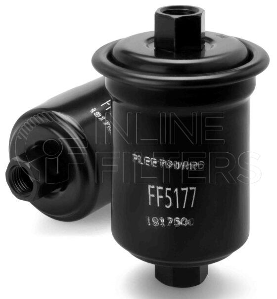 Fleetguard FF5177. Fuel Filter. Main Cross Reference is Toyota 2330065010. Fleetguard Part Type: FF_INLIN.
