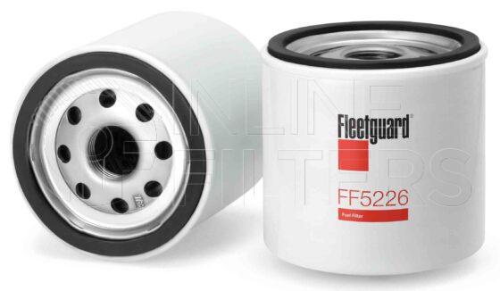 Fleetguard FF5226. Fuel Filter Product – Brand Specific Fleetguard – Spin On Product Fleetguard filter product Fuel Filter. Main Cross Reference is Kubota 1522143080. Efficiency TWA by SAE J 1858: 97 % (97 %). Micron Rating by SAE J 1858: 20 micron (20 micron). Fleetguard Part Type: FF_SPIN. Comments: Product is not available in all regions of […]