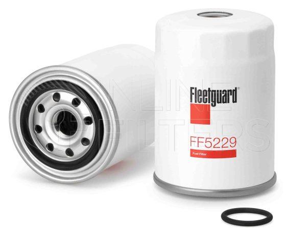 Fleetguard FF5229. Fuel Filter Product – Brand Specific Fleetguard – Spin On Product Fleetguard filter product Fuel Filter. Main Cross Reference is Isuzu 8944195320. Flow Direction: Outside In. Fleetguard Part Type: FF_SPIN