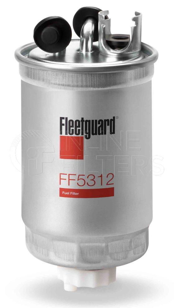 Fleetguard FF5312. Fuel Filter. Main Cross Reference is VAG 191127401A. Fleetguard Part Type: FF.