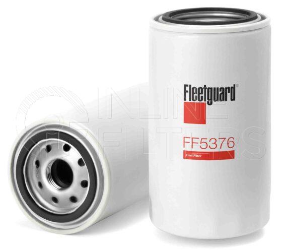 Fleetguard FF5376. Fuel Filter. Main Cross Reference is Isuzu 1873100940. Fleetguard Part Type: FF.