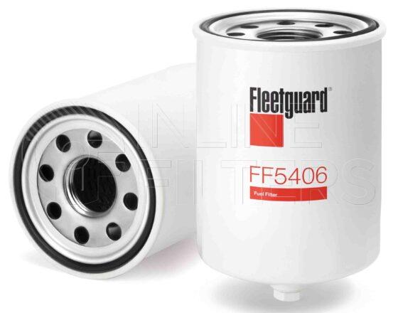 Fleetguard FF5406. Fuel Filter. Main Cross Reference is MAN 55512503002. Fleetguard Part Type: FF.