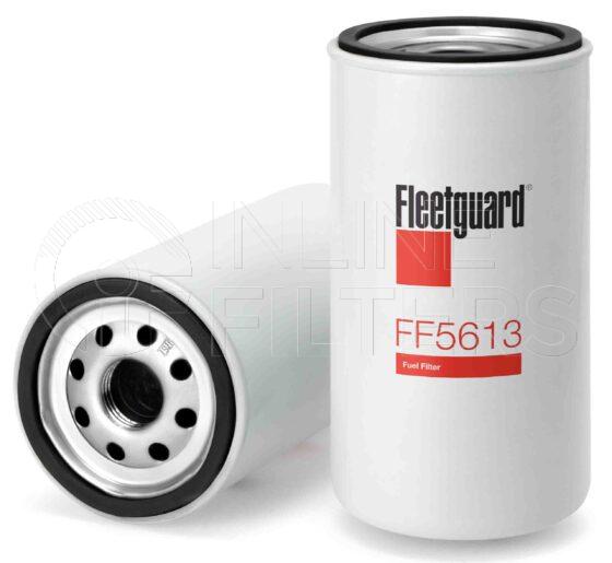 Fleetguard FF5613. Fuel Filter Product – Brand Specific Fleetguard – Spin On Product Fleetguard filter product Fuel Filter. Main Cross Reference is Fuel Prep FF803. Efficiency TWA by SAE J 1985: 98.7 % (98.7 %). Micron Rating by SAE J 1985: 5 micron (5 micron). Fleetguard Part Type: FF. Comments: Light Duty Automotive Diesel Engines. Same as […]