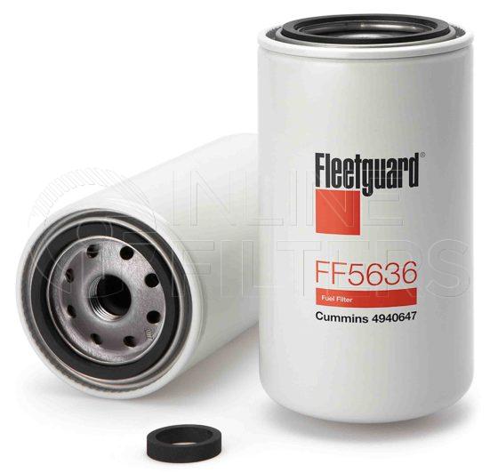 Fleetguard FF5636. Fuel Filter Product – Brand Specific Fleetguard – Undefined Product Fleetguard filter product Fuel Filter. Service Part for 4990861. For Upgrade use FF5813. Main Cross Reference is Cummins 4940647. Efficiency TWA by SAE J 1985: 98.7 % (98.7 %). Micron Rating by SAE J 1985: 5 micron (5 micron). Fleetguard Part Type: FF. Comments: Cummins […]