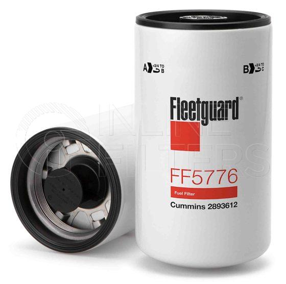 Fleetguard FF5776. Fuel Filter Product – Brand Specific Fleetguard – Undefined Product Fleetguard filter product Fuel Filter. For Upgrade use FF5811. Main Cross Reference is Cummins 2864993. Efficiency TWA by SAE J 1985: 98.7 % (98.7 %). Micron Rating by SAE J 1985: 5 micron (5 micron). Fleetguard Part Type: FF_SND. Comments: Cummins 2010 ISX Engines 15L […]