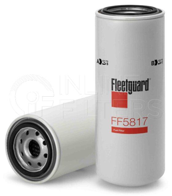 Fleetguard FF5817. Brand Specific Fleetguard product.