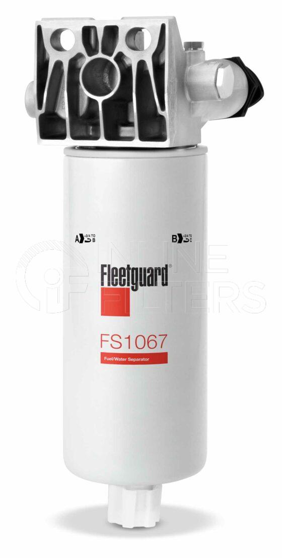 Fleetguard FH22236. Details: Fleetguard Part Type FH_HOUSE. FWS module with 24V heater with FS1067.