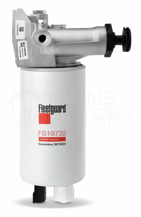 Fleetguard FH22264. FILTER-Fuel(Brand Specific) Product – Brand Specific Fleetguard – Spin On Product Fuel filter product Details Main Cross Reference is Cummins 5264164. Fleetguard Part Type FH_HOUSE. FWS module with FS19732, without heater, OUT on left, M12 ports