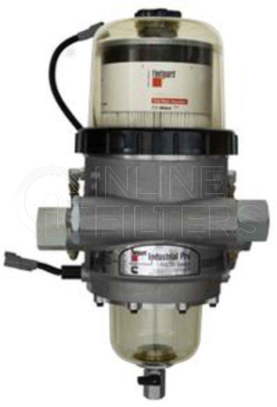 Fleetguard FH23916. Fuel Filter Product – Brand Specific Fleetguard – Bracket Product Fleetguard filter product Fuel Filter. Main Cross Reference is Davco 681051RLFGD0105. Fleetguard Part Type: FH_HOUSE. Comments: Industrial Pro Unit, Single, Short, Bracket, WIF, Inlet Right, Outlet Left, Clear Bowl