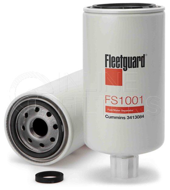 Fleetguard FS1001. Fuel Filter Product – Brand Specific Fleetguard – Spin On Product Fleetguard filter product Fuel Filter. For Service Part use 255622S. Main Cross Reference is Cummins 3413084. Emulsified Water Separation: 95 % (95 %). Free Water Separation: 95 % (95 %). Efficiency TWA by SAE J 1985: 98.7 % (98.7 %). Micron Rating by SAE […]
