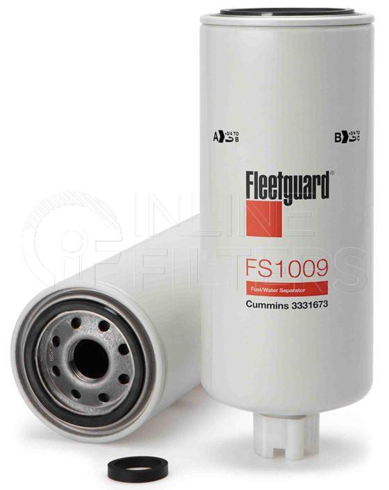 Fleetguard FS1009. Fuel Filter Product – Brand Specific Fleetguard – Spin On Product Fleetguard filter product Fuel Filter. Main Cross Reference is Cummins 3331673. Emulsified Water Separation: 95 % (95 %). Free Water Separation: 95 % (95 %). Efficiency TWA by SAE J 1985: 98.7 % (98.7 %). Micron Rating by SAE J 1985: 10 micron (10 […]