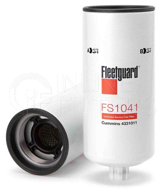 Fleetguard FS1041. Fuel Filter Product – Brand Specific Fleetguard – Spin On Product Fleetguard filter product Fuel Filter. Main Cross Reference is Cummins 3104081. Emulsified Water Separation: 95 % (95 %). Free Water Separation: 95 % (95 %). Efficiency TWA by SAE J 1985: 98.7 % (98.7 %). Micron Rating by SAE J 1985: 25 micron (25 […]