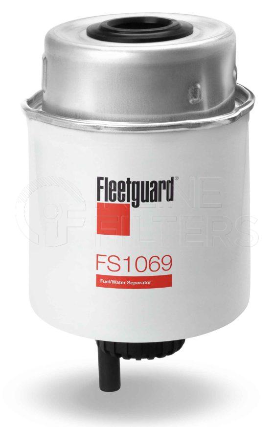 Fleetguard FS1069. Fuel Filter Product – Brand Specific Fleetguard – Spin On Product Fleetguard filter product Fuel Filter. Main Cross Reference is Stanadyne 37281. Emulsified Water Separation: 93. Free Water Separation: 93. Flow Direction: Outside In. Fleetguard Part Type: FS