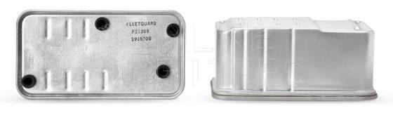 Fleetguard FS1209. Fuel Filter. Main Cross Reference is Vauxhall GM 14075347. Fleetguard Part Type: FS_CART.