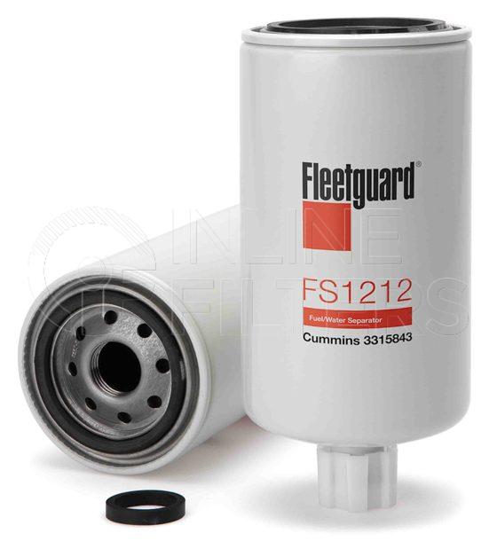 Fleetguard FS1212. Fuel Filter Product – Brand Specific Fleetguard – Spin On Product Fleetguard filter product Fuel Filter. For Short version use FS1282. For Standard version use FF105. For Upgrade use FS1000. For Service Part use 255622S. Main Cross Reference is Cummins 3308638. Emulsified Water Separation: 90 % (90 %). Free Water Separation: 90 % (90 %). […]