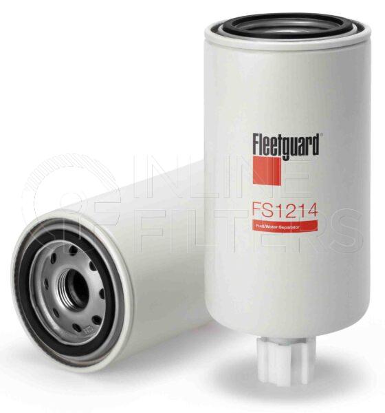 Fleetguard FS1214. Fuel Filter Product – Brand Specific Fleetguard – Spin On Product Fleetguard filter product Fuel Filter. For Standard version use FF185. Emulsified Water Separation: 90 % (90 %). Free Water Separation: 90 % (90 %). Efficiency TWA by SAE J 1985: 96 % (96 %). Micron Rating by SAE J 1985: 20 micron (20 micron). […]