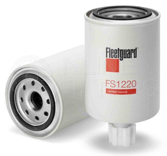 Fleetguard FS1220. Fuel Filter Product – Brand Specific Fleetguard – Spin On Product Fleetguard filter product Fuel Filter. For Standard version use FF196. Emulsified Water Separation: 90 % (90 %). Free Water Separation: 90 % (90 %). Efficiency TWA by SAE J 1985: 96 % (96 %). Micron Rating by SAE J 1985: 20 micron (20 micron). […]