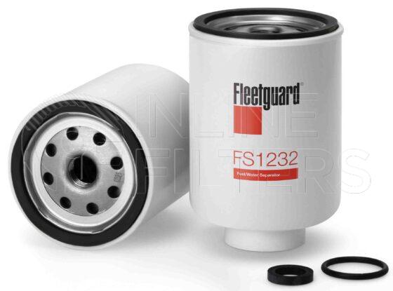 Fleetguard FS1232. Fuel Filter Product – Brand Specific Fleetguard – Spin On Product Fleetguard filter product Fuel Filter. For Service Part use 3831852S. Emulsified Water Separation: 90 % (90 %). Free Water Separation: 90 % (90 %). Efficiency TWA by SAE J 1985: 96 % (96 %). Micron Rating by SAE J 1985: 20 micron (20 micron). […]
