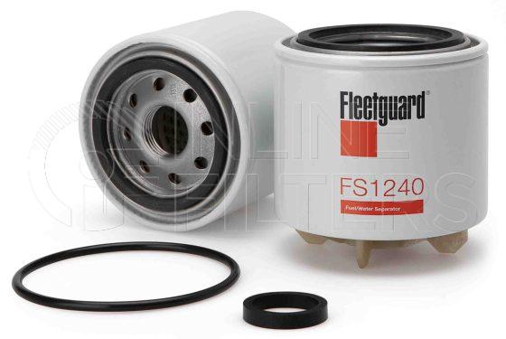 Fleetguard FS1240. Fuel Filter Product – Brand Specific Fleetguard – Spin On Product Fleetguard filter product Fuel Filter. For Service Part use 3831871S. Emulsified Water Separation: 90 % (90 %). Free Water Separation: 90 % (90 %). Efficiency TWA by SAE J 1985: 96 % (96 %). Micron Rating by SAE J 1985: 20 micron (20 micron). […]