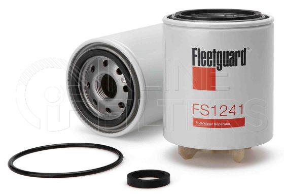 Fleetguard FS1241. Fuel Filter Product – Brand Specific Fleetguard – Can Type Product Spin-on fuel/water separator With Bowl FFG-FS1241B Fuel Filter. For Service Part use 3831871S. Main Cross Reference is Luberfiner 1623750. Emulsified Water Separation: 90 % (90 %). Free Water Separation: 90 % (90 %). Efficiency TWA by SAE J 1985: 96 % (96 %). Micron […]