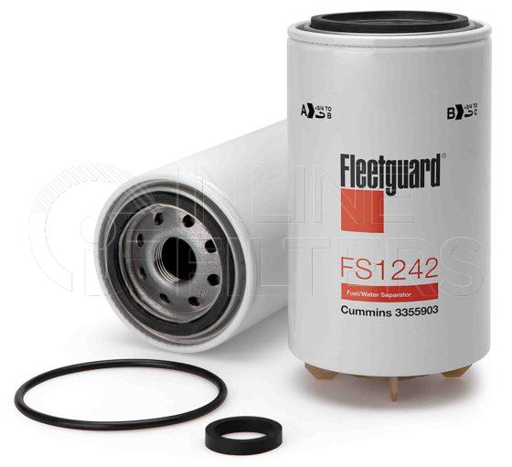 Fleetguard FS1242. Fuel Filter Product – Brand Specific Fleetguard – Can Type Product Fleetguard filter product Fuel Filter. For Upgrade use FS1015. For Service Part use 3831871S. Emulsified Water Separation: 90 % (90 %). Free Water Separation: 90 % (90 %). Efficiency TWA by SAE J 1985: 96 % (96 %). Micron Rating by SAE J 1985: […]