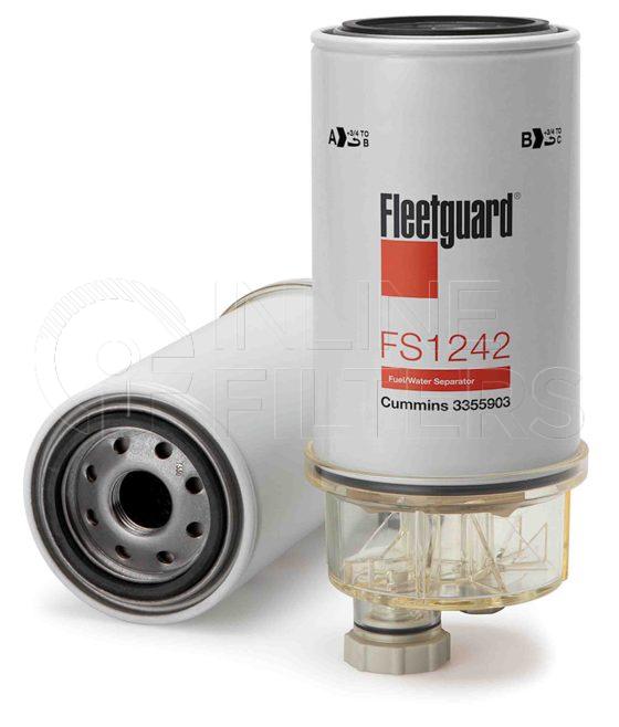 Fleetguard FS1242B. Fuel Filter Product – Brand Specific Fleetguard – Can Type Product Fuel water separator filter With Bowl Yes Emulsified Water Separation 90% Free Water Separation 90% Efficiency TWA by SAE J 1985 96% Micron Rating by SAE J 1985 20 micron Upgrade FFG-FS1015B Element only FFG-FS1242 Spin-on version FFG-FS1212 Filter Head 1/4 NPTF FFG-3836094S Filter […]