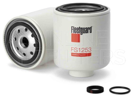 Fleetguard FS1253. Fuel Filter Product – Brand Specific Fleetguard – Spin On Product Fleetguard filter product Fuel Filter. For Upgrade use FS19519. For Service Part use 3831852S. Main Cross Reference is Chrysler Dodge 4741689. Emulsified Water Separation: 90 % (90 %). Free Water Separation: 97 % (97 %). Efficiency TWA by SAE J 1985: 96 % (96 […]
